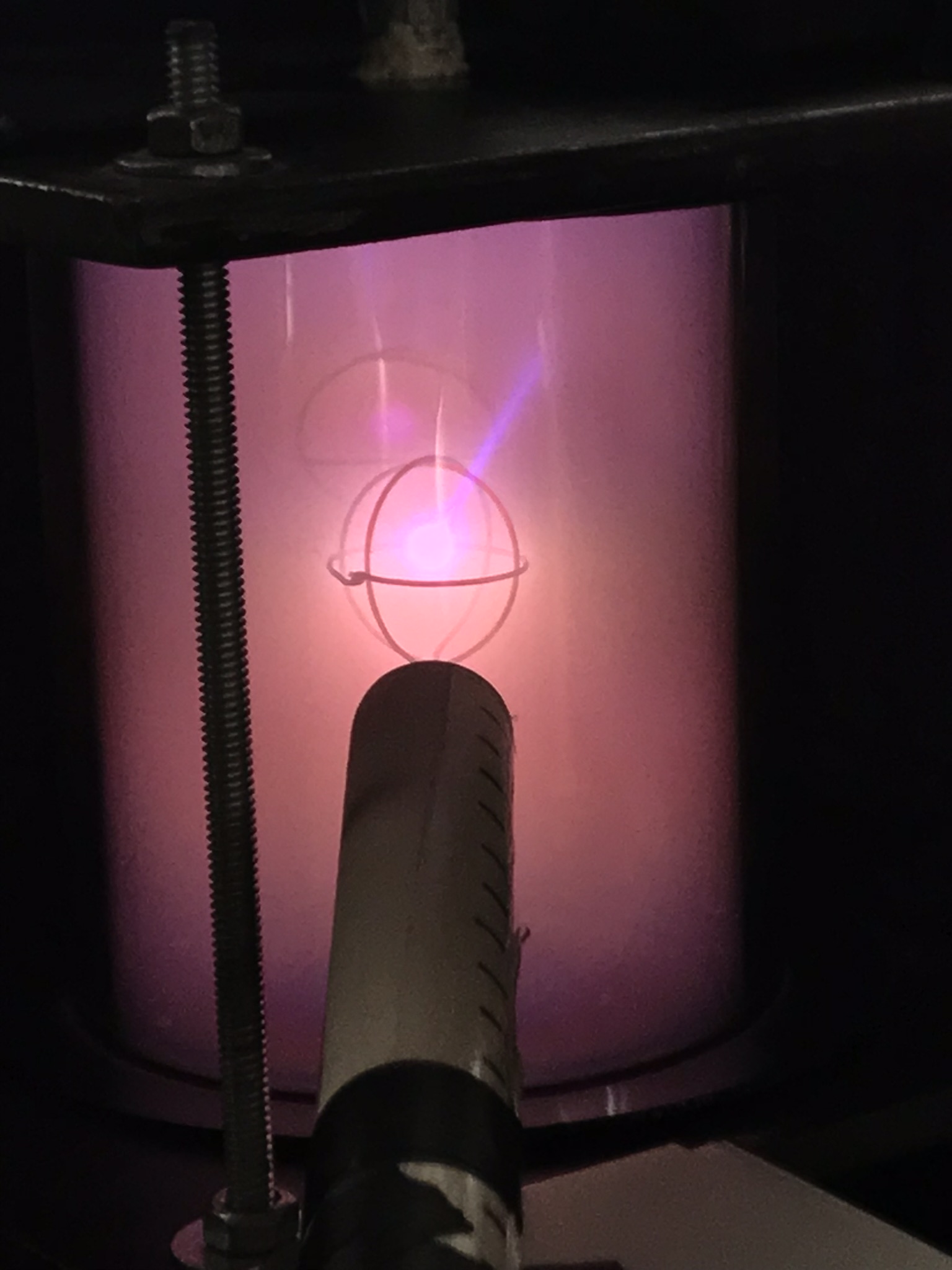 Measuring plasma illuminance during characterization