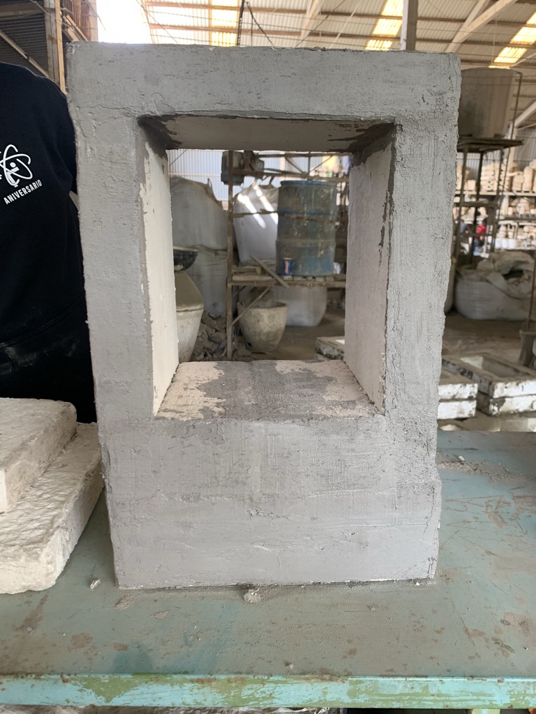 Kiln 1 — ceramic fiber inner core